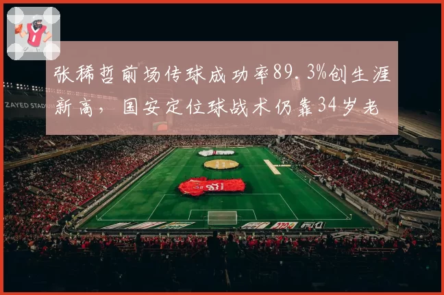 张稀哲前场传球成功率89.3%创生涯新高，国安定位球战术仍靠34岁老将支撑